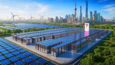 tesla china battery project renewable energy